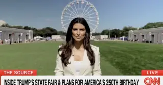 Kaitlan Collins Declares Trump's State Fair a Heat-Soaked Flop