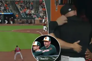 Orioles Manager Struck by Foul Ball, Returns to Lead Comeback