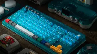 8BitDo Drops Wave Blue N64‑Themed Keyboard and Controller for Anniversary