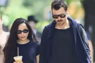 Zoë Kravitz and Harry Styles Ink Matching Tattoos Ahead of British Vogue Cover