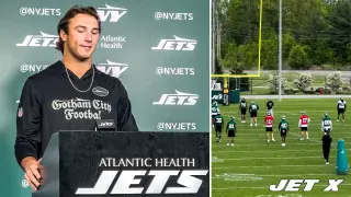 Jets' Cade Klubnik Demonstrates Commanding Poise at Rookie Camp