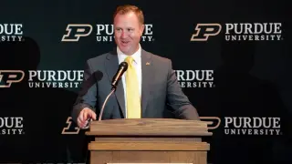 Purdue's New AD Walks Back Rivalry Jab After Backlash