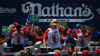 Chestnut Secures 18th Nathan's Crown in Blistering Heat