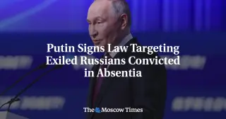 Putin Expands Exile Penalties, Tightens Crypto and Food Data Rules