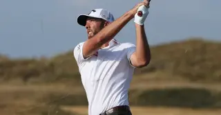 Burns Takes Command, Fires 65 to Lead Open at Royal Birkdale