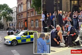 Four stabbed in Covent Garden; woman arrested on weapons and assault charges