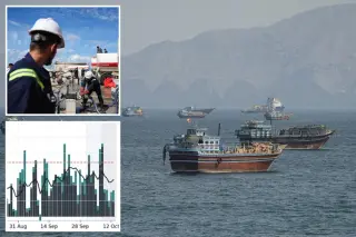Hormuz oil flows hit 12M barrels daily, but shipping costs surge 10x