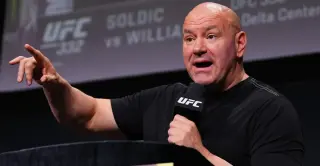 Dana White Dismisses Eddie Hearn Feud as 'Silly' Amid Fury-Joshua Production Dispute
