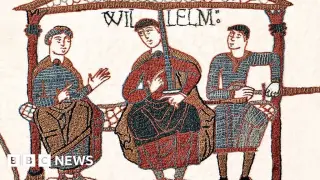 UK-France Leaders Preview Bayeux Tapestry Ahead of London Exhibition