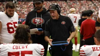 Foerster Steers 49ers During Shanahan’s Concussion, Emphasizing a True Group Effort