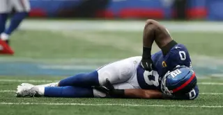 Giants lose pass rusher Brian Burns to season-ending ACL tear