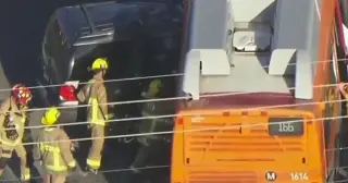Six Dead in Chatsworth After Bus Crash and Nearby Helicopter Crash