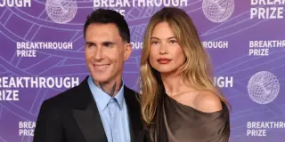 Levine and Prinsloo Turn Heads on a Rare Breakthrough Prize Red Carpet