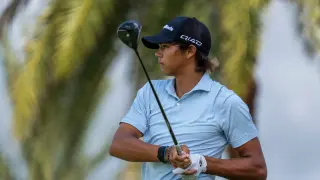 Camera-click disruption ends Charlie Woods' bid at U.S. Junior Amateur
