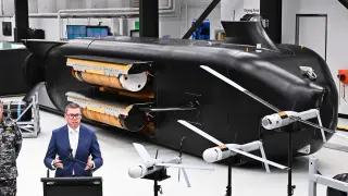 Australia Reveals Ghost Shark’s Modular Payload Bay for Mines and Drones