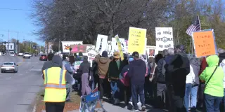 Nationwide 'No Kings' rallies link anti-authoritarian protest with early voting drives