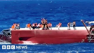 Capsized Cyprus ferry leaves seven dead, 23 missing as rescue continues