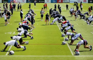 Patriots start camp on sunny note as Jacas signs rookie deal