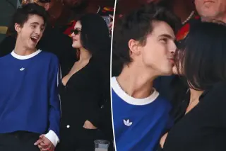 Kylie Jenner and Timothée Chalamet Share PDA at World Cup Final 2026