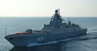 Russian Hypersonic-Ready Frigate Spotted Off Baltic Coast, Stoking NATO Concerns