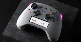 Genki Manta: a screen-equipped, fully customizable controller for gamers