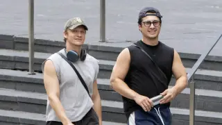Bestie Style in Sync: Williams and Storrie Double Down on Matching Fits in Toronto
