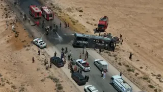 Dozens Dead in Syria Bus Collision on Major Highway