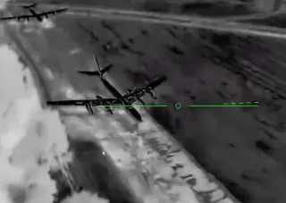 Ukrainian Drones Hit Russian Tu-142s and Iskander Site at Taganrog Airfield