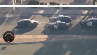 Pomona shooting suspect captured after cross-county CHP chase