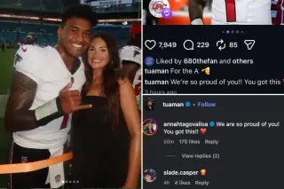 Tagovailoa fuels burner-account chatter as Falcons camp roils