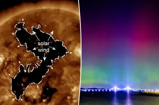 Aurora Over the Northern U.S. This Weekend as Solar Wind Surges