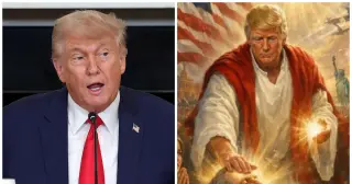 Trump’s AI Jesus Meme sparks backlash, allegedly pushed by Bill Pulte