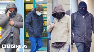Trial of Four Men Accused of Assaulting Drugged Woman Advertised by Husband
