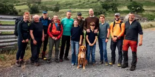 Waleses Release New Family Photo to Honor Mountain Rescue Volunteers