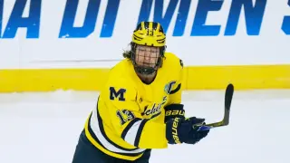 Avalanche land Hobey finalist Hughes on a one-year NHL deal