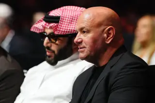Dana White booed at Fury-Joshua launch as promotional dispute lingers