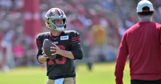 Purdy’s Camp Lift: 49ers Lean on New WR Trio in Early Camp
