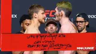 Bukauskas Edges Edwards as Fight Night 276 Delivers Finishes and Decisions