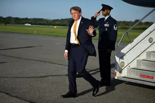 Trump’s brunette hair sparks online buzz and memes