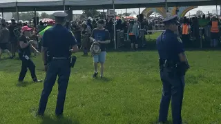 Newborn neonate found in portable restroom at Electric Forest campground; MSP investigating