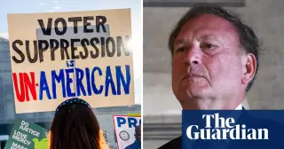 Guardian questions DoJ turnout data cited in Alito’s VRA ruling