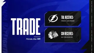 Lightning add high-scoring OHL forward Pridham from Blackhawks