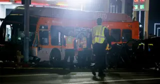 Charged in deadly LA bus crash as helicopter tragedy unfolds