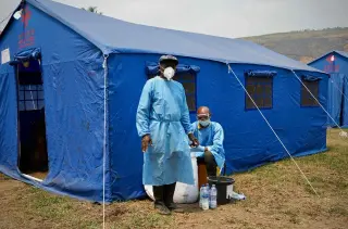 Pope calls for global aid as Ebola ravages DR Congo; prays for CAR mining victims