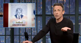 Meyer Takes a Jab at Trump’s Vanity Passport