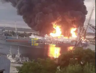 Drones Hit Crimea's Fuel Hubs and Military Sites, Causing Fires and Kerch Bridge Disruption