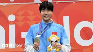 13-year-old Yu Zidi shatters Asian Games 200m butterfly record