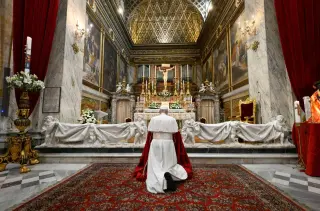 Genazzano Welcomes Pope Leo XIV as Pilgrim Before Our Lady of Good Counsel