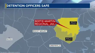 Eastern NC jail siege ends as 80 inmates relocated and two guards remain safe
