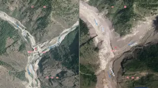3D Imagery Traces Nepal Glacier Collapse to Gyirong Mudslide's Rapid Descent
